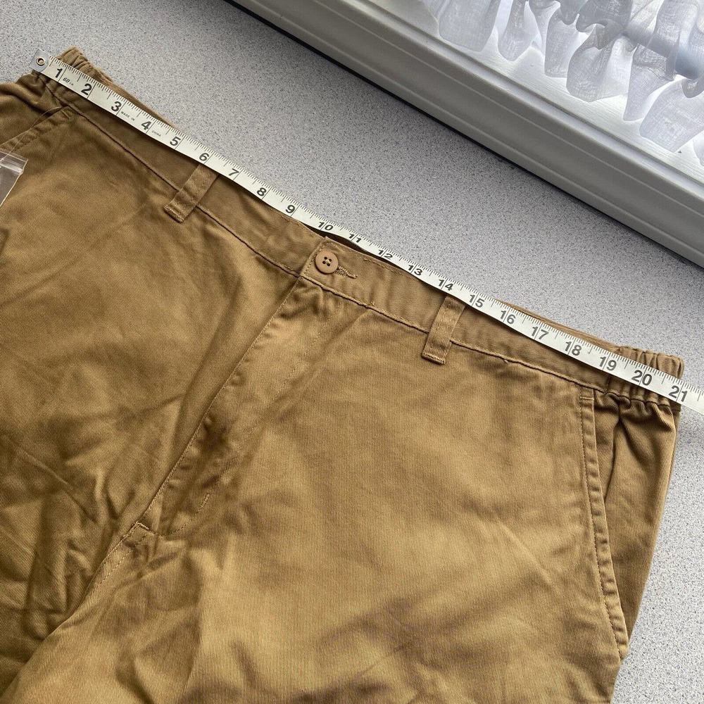 NWOT King Size Mens Size 46 Tall Cargo Shorts Tan Cotton Pockets Big & Tall - Picture 7 of 9